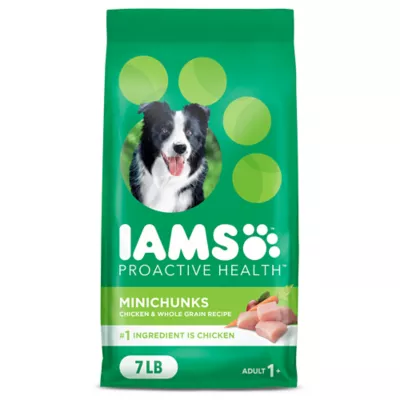 Product Iams Proactive Health Minichunks Adult Dry Dog Food with Real Chicken & Whole Grains