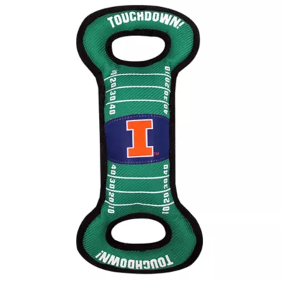 Product Illinois Fighting Illini NCAA Field Dog Toy