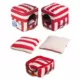 Product Pet Life Touchdog Polo Stripe Convertible Dog Bed