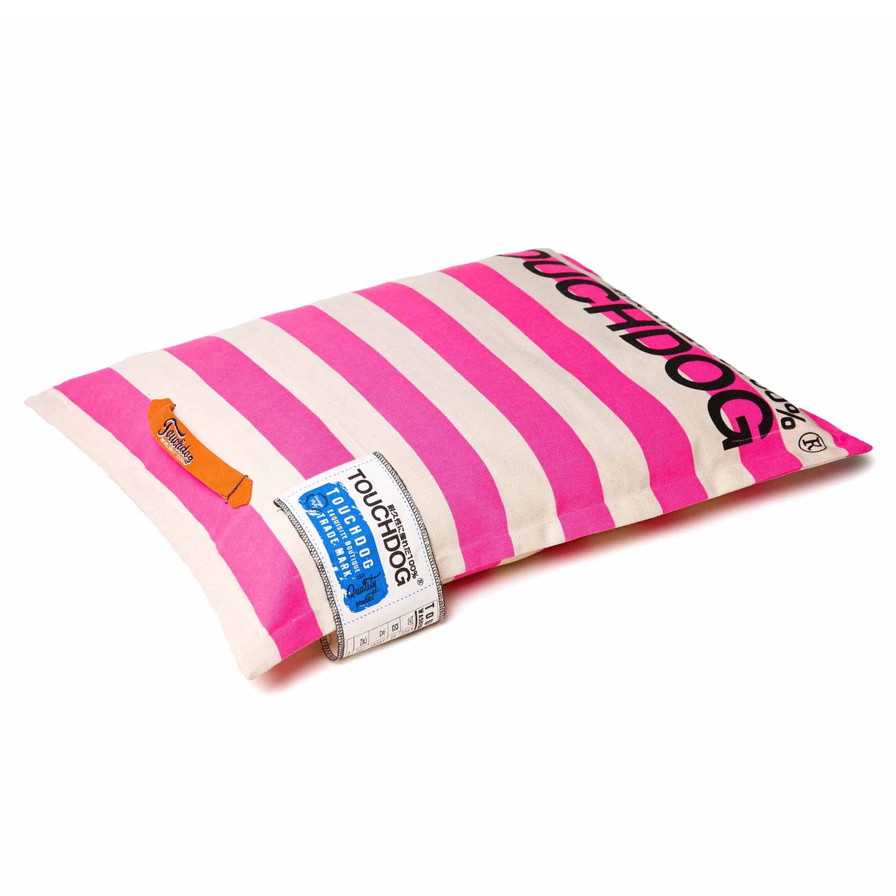 Pet Life Touchdog Polo Stripe Pillow Dog Bed dog Pillow Beds PetSmart