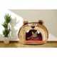 Product Pet Life Roar Bear Enclosed Dog Bed