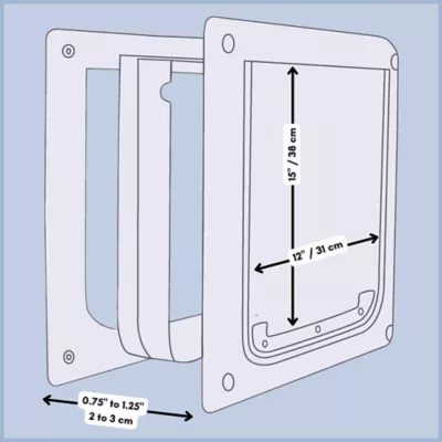 Product TRIXIE 2-Way Dog Door