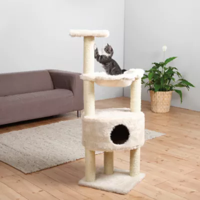 Product TRIXIE 51-in Baza Grande Cat Tower, Cream