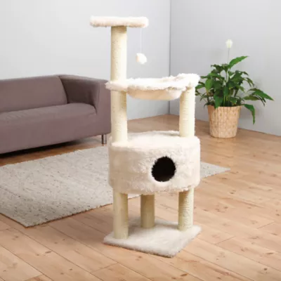 Product TRIXIE 51-in Baza Grande Cat Tower, Cream