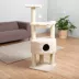 TRIXIE 51-in Baza Grande Cat Tower, Cream image thumbnail 3