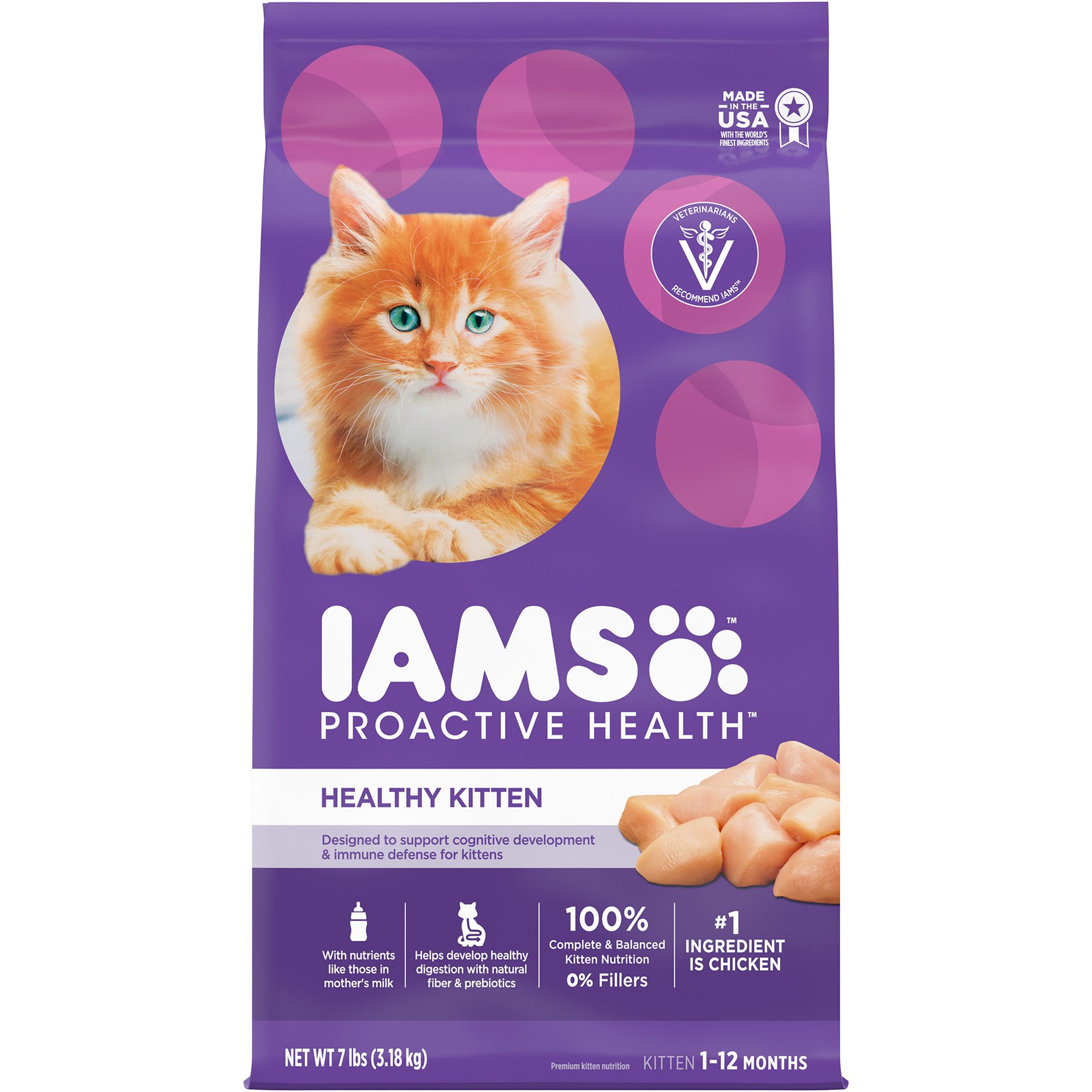 IAMS&trade; Proactive Health Kitten Dry Cat Food - Healthy Development, Chicken