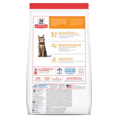 Product Hill's® Science Diet® Light Adult Dry Cat Food - Chicken