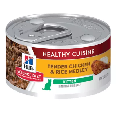 Product Hill's® Science Diet® Healthy Cuisine Kitten Wet Cat Food - Chunks & Gravy, 2.8 oz