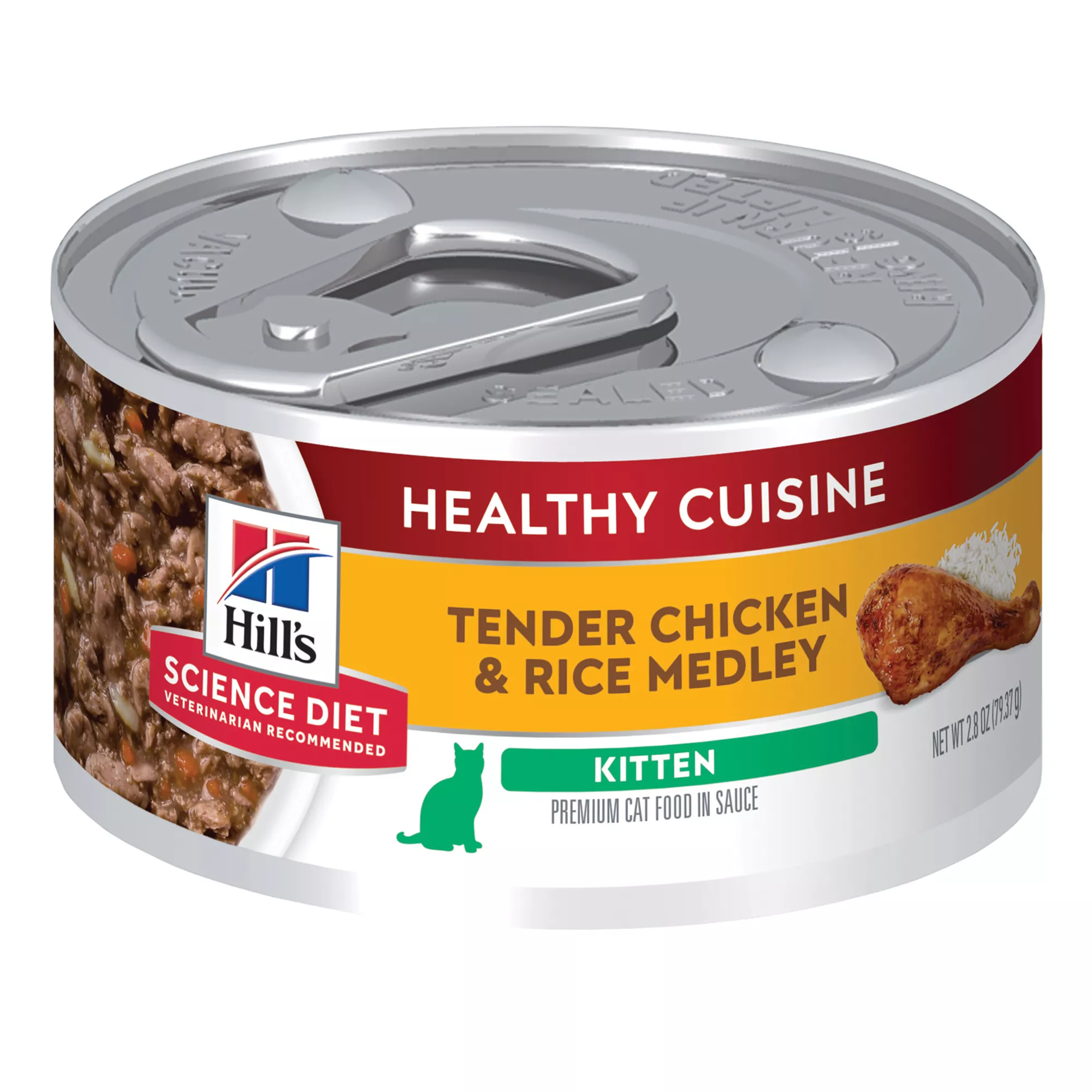 Hill's® Science Diet® Healthy Cuisine Kitten Wet Cat Food - Chunks & Gravy, 2.8 oz