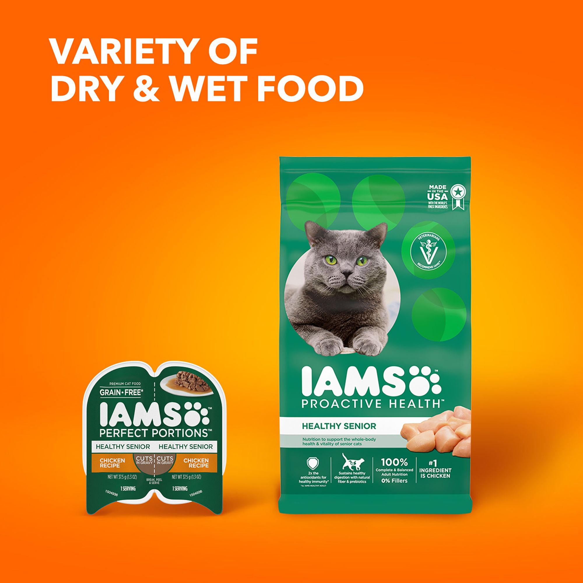 iams senior cat