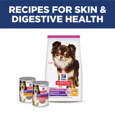 Hill's® Science Diet® Sensitive Stomach & Skin Small & Mini Adult Dog Dry Food - Chicken & Rice - Image 9