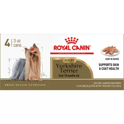 Product Royal Canin Breed Health Nutrition Yorkshire Terrier Adult Dog Wet Food - 3 oz (4 Pack)