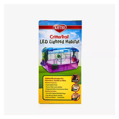 Kaytee CritterTrail LED Lighted Habitat Kaytee CritterTrail LED Lighted Habitat