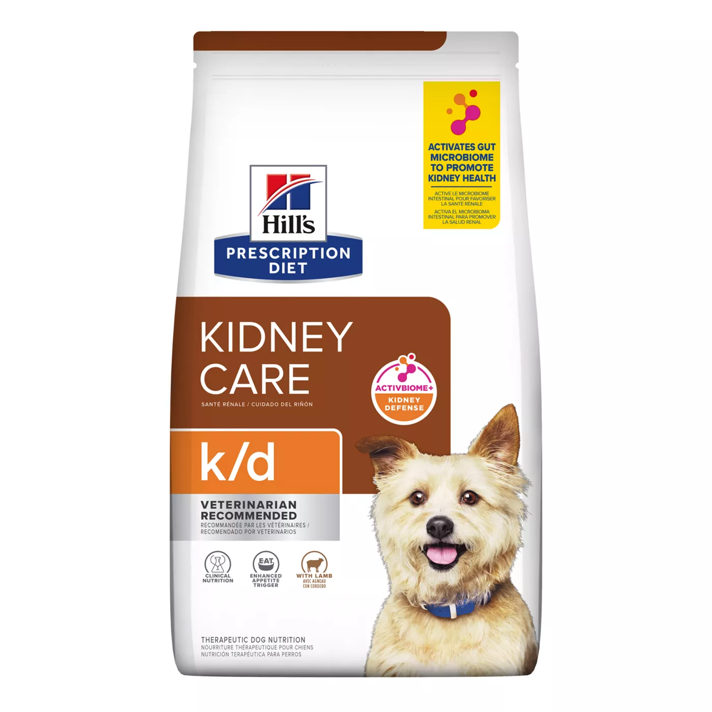 Hill s Prescription Diet k d Kidney Care Adult Dog Food Lamb