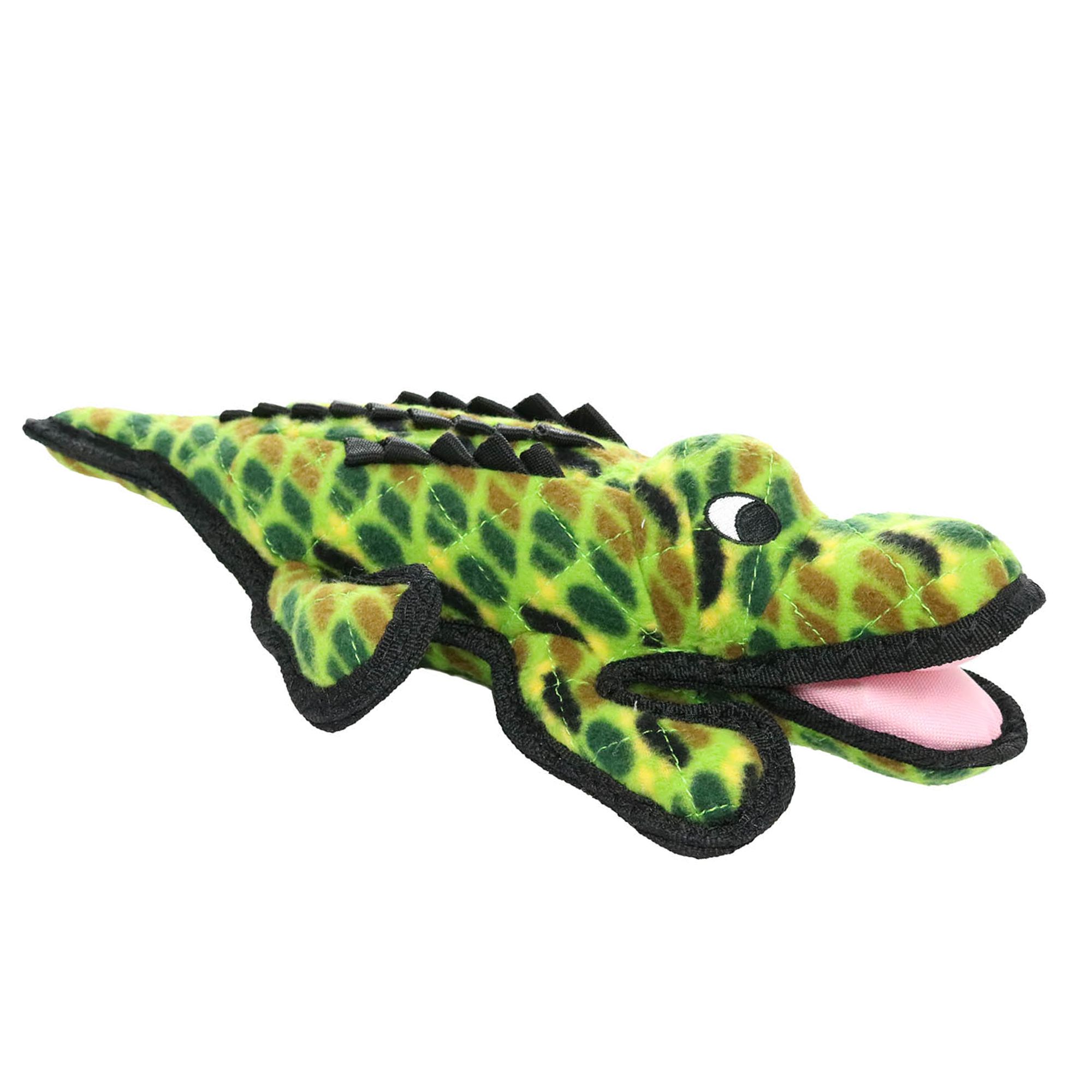 stuffed alligator dog toy