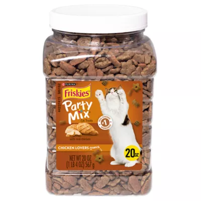 Product Purina® Friskies® Party Mix All Life Stages Cat Treats - Chicken, With Vitamins