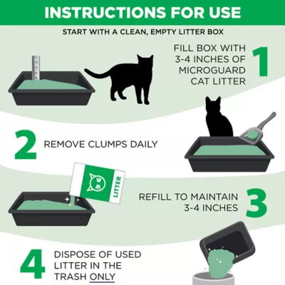 Product Arm & Hammer™ Clump & Seal Microguard Clumping Multi-Cat Clay Cat Litter - Low Dust