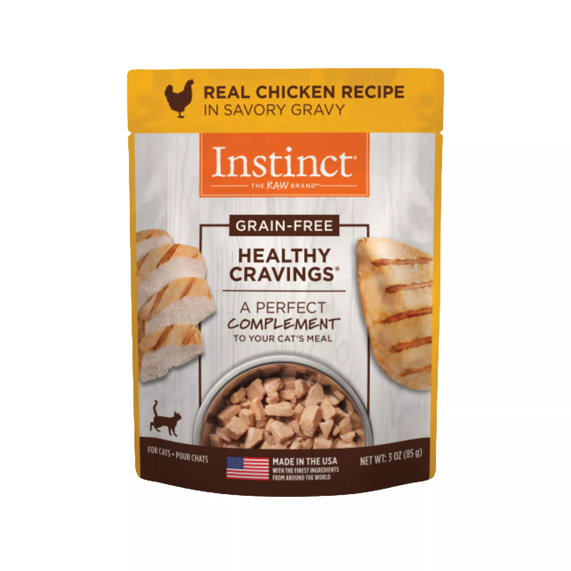 Instinct® Healthy Cravings Cat Food Topper - Natural, Grain Free, Chicken