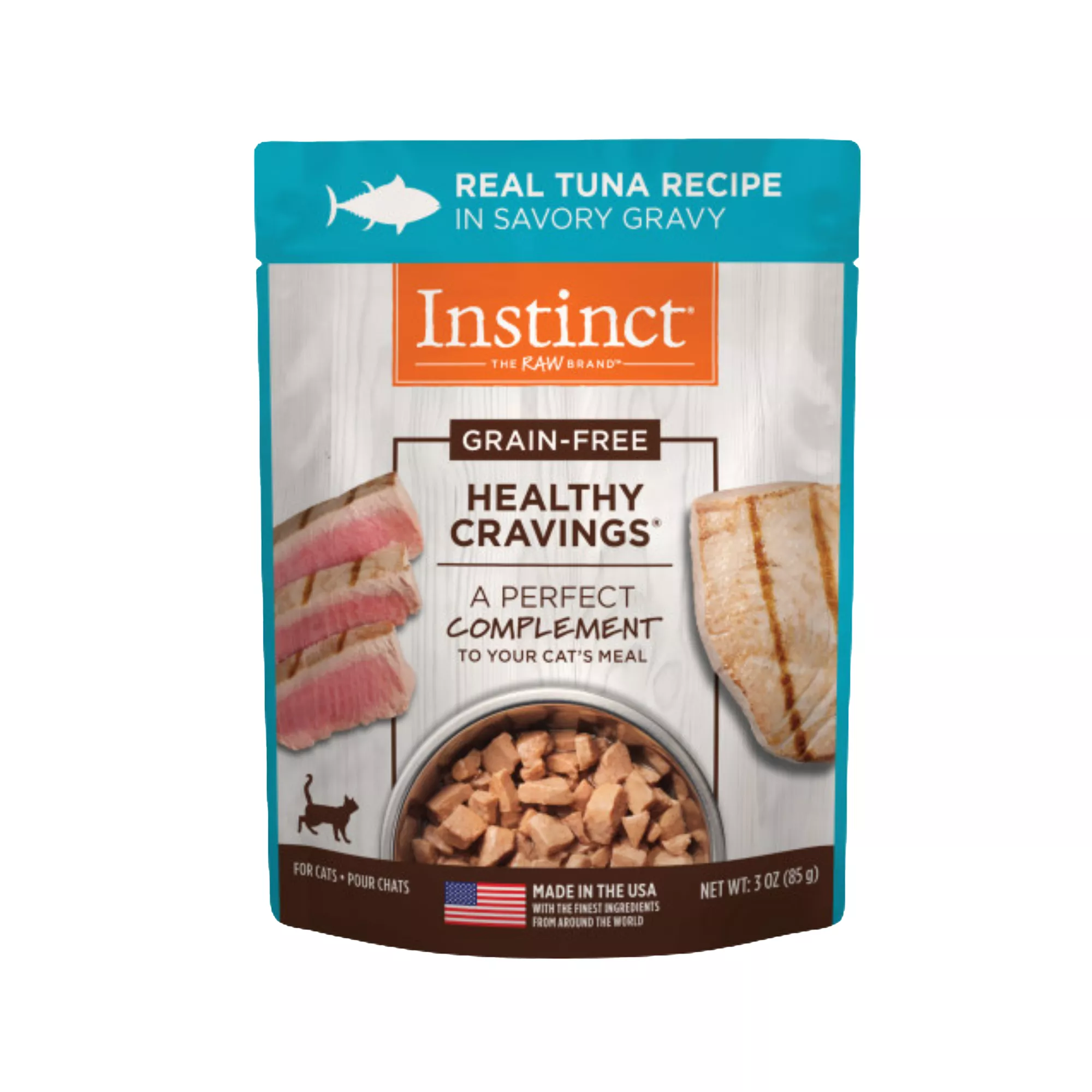 Instinct® Healthy Cravings Cat Food Topper - Natural, Grain Free, Tuna