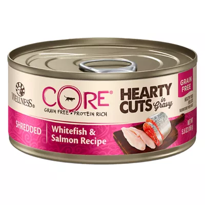 Product Wellness® CORE® Hearty Cuts Adult Cat Food - Grain Free, Whitefish & Salmon