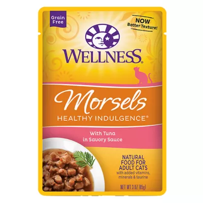 Product Wellness® Healthy Indulgence Morsels Adult Cat Food - Grain Free, Natural, Tuna