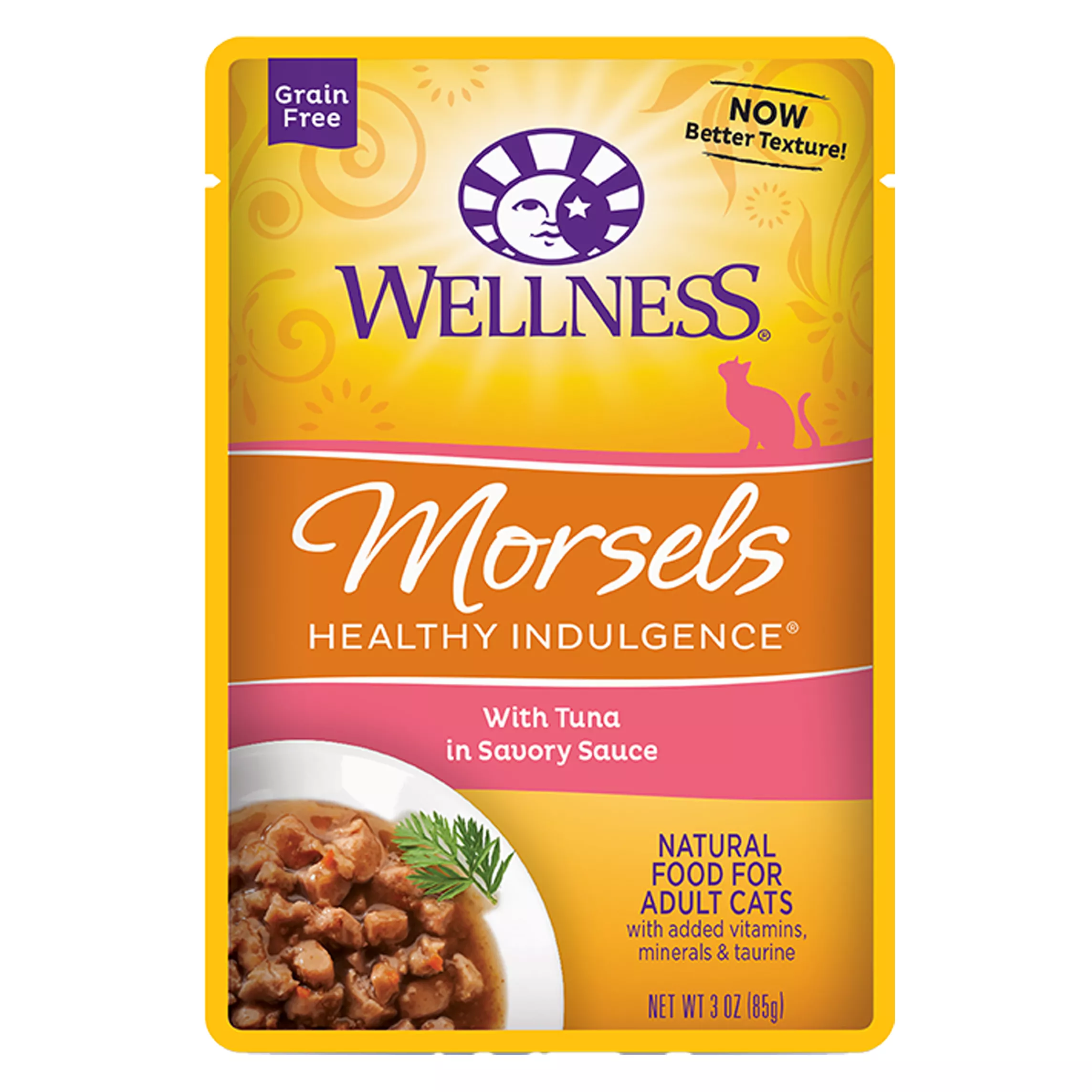 Wellness® Healthy Indulgence Morsels Adult Cat Food - Grain Free, Natural, Tuna