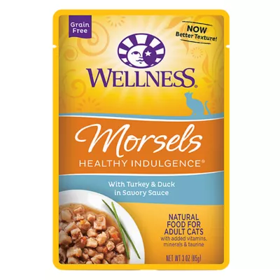 Product Wellness® Healthy Indulgence Morsels Adult Cat Food - Grain Free, Natural, Turkey & Duck