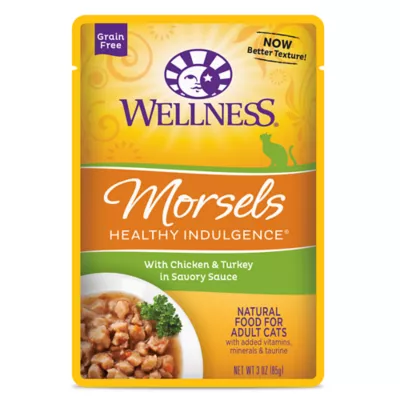 Product Wellness® Healthy Indulgence Morsels Adult Cat Food - Grain Free, Natural, Chicken & Turkey