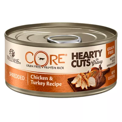 Product Wellness® CORE® Hearty Cuts Adult Cat Food - Grain Free, Chicken & Turkey