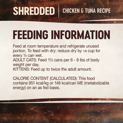 Product Wellness® CORE® Hearty Cuts Adult Cat Food - Grain Free, Chicken & Tuna