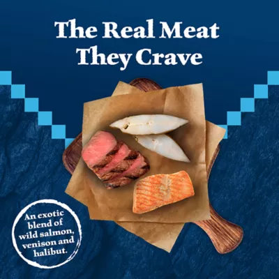 Blue Buffalo Wilderness Grain Free Denali Dinner with Salmon, Venison & Halibut Canned Dog Food