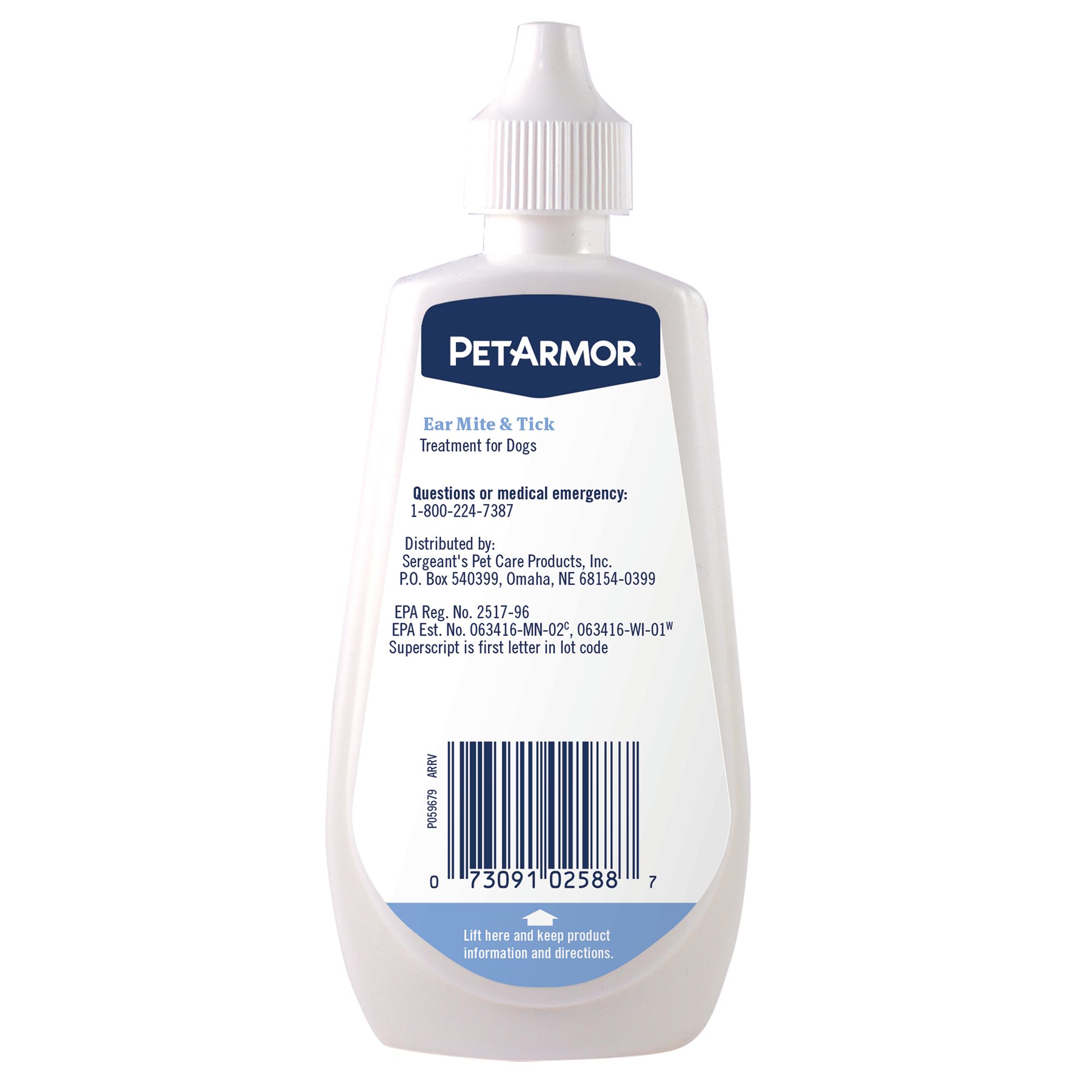 Petarmor Ear Mite Tick Treatment Dog Spot Ons Petsmart