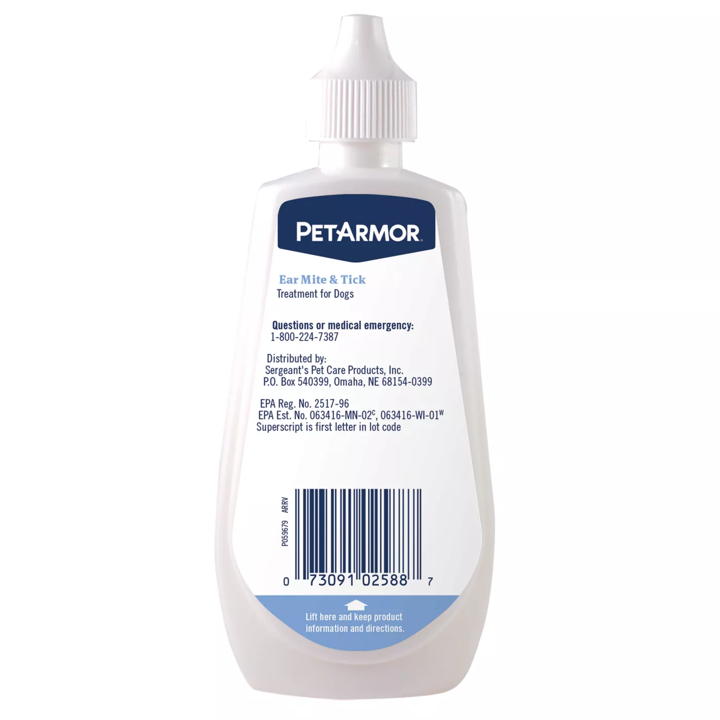 PetArmor Ear Mite Tick Treatment