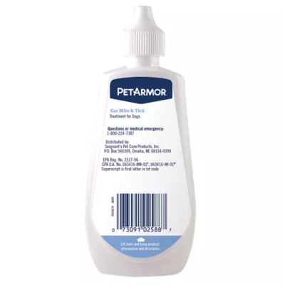 Product PetArmor® Ear Mite & Tick Treatment