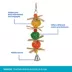 All Living Things® Willow Ball Bird Toy image thumbnail 3