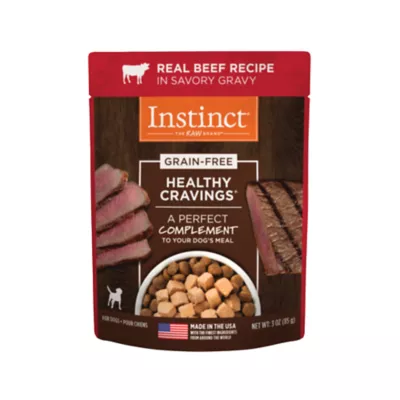 Product Instinct® Healthy Cravings All Life Stages Dog Food Topper - Grain Free, Beef