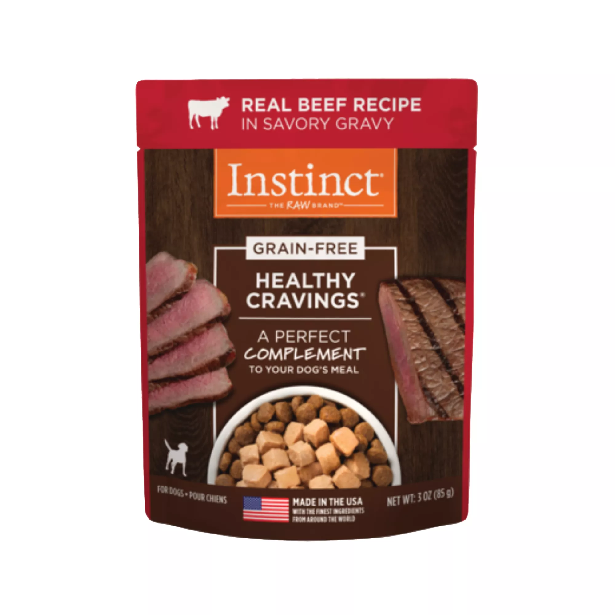 Instinct® Healthy Cravings All Life Stages Dog Food Topper - Grain Free, Beef