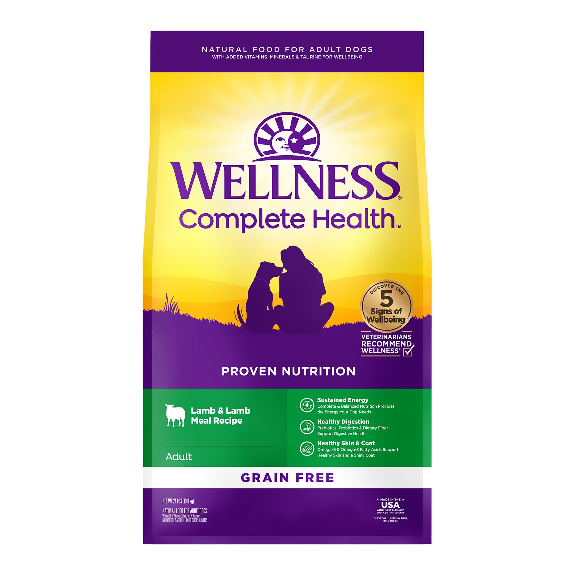 Wellness complete health outlet lamb and barley