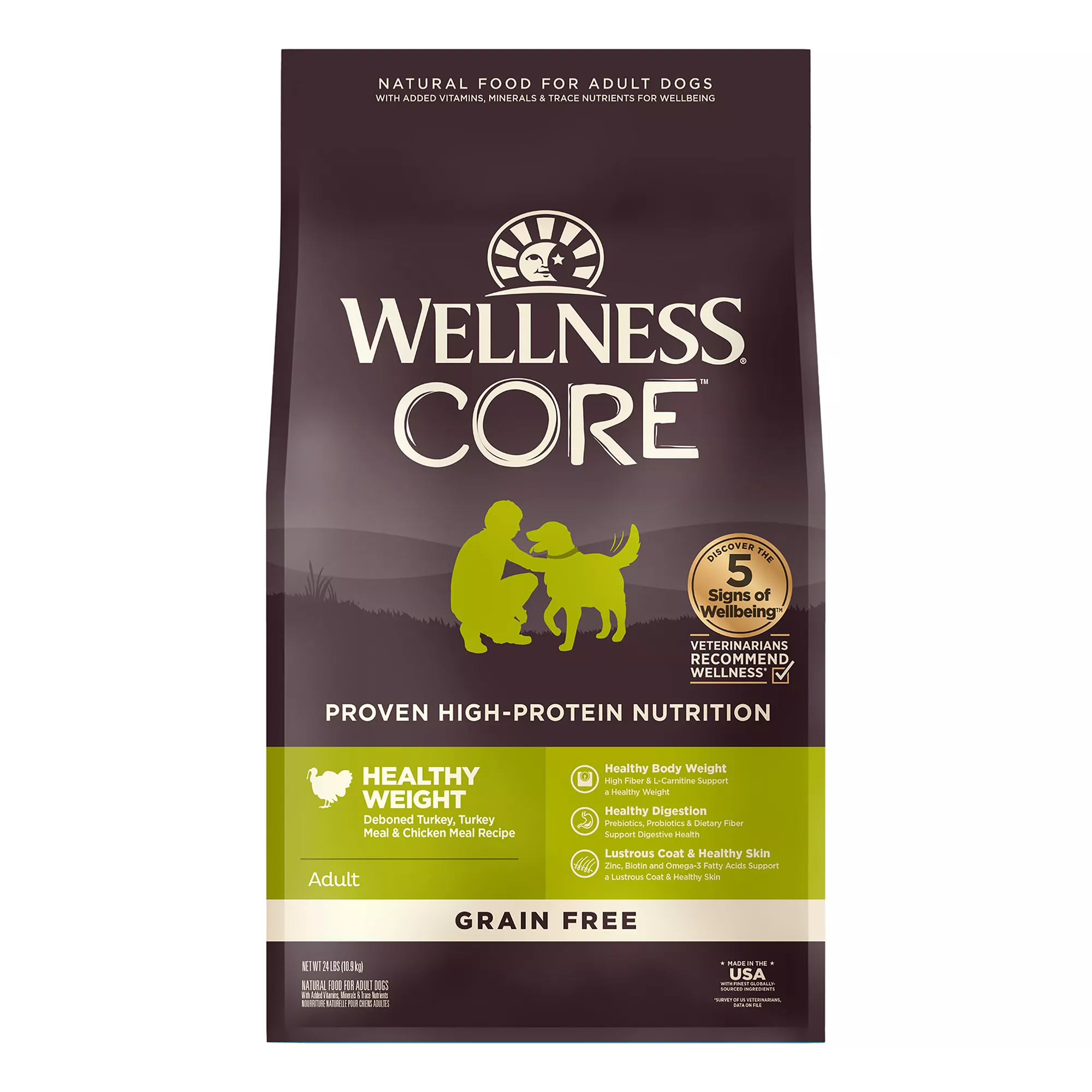 Wellness® CORE® Reduced Fat Adult Dry Dog Food - Natural, Grain Free