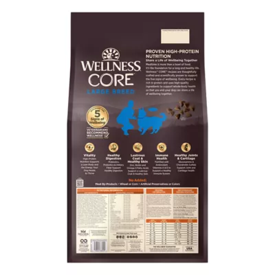 Product Wellness® CORE® Large Breed Adult Dry Dog Food - Natural, Grain Free