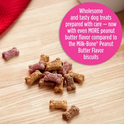 Product Milk-Bone Dog Treat All Ages - Bacon, Peanut Butter, Honey