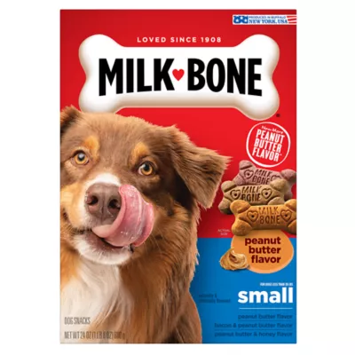 Product Milk-Bone Dog Treat All Ages - Peanut Butter, Honey, Bacon