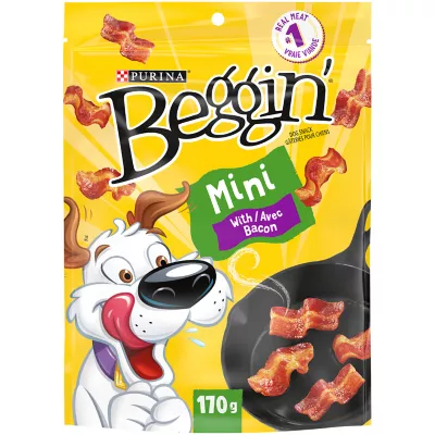 Product Beggin' Strips® Mini Dog Treat - Bacon