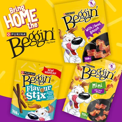 Product Beggin' Strips® Mini Dog Treat - Bacon