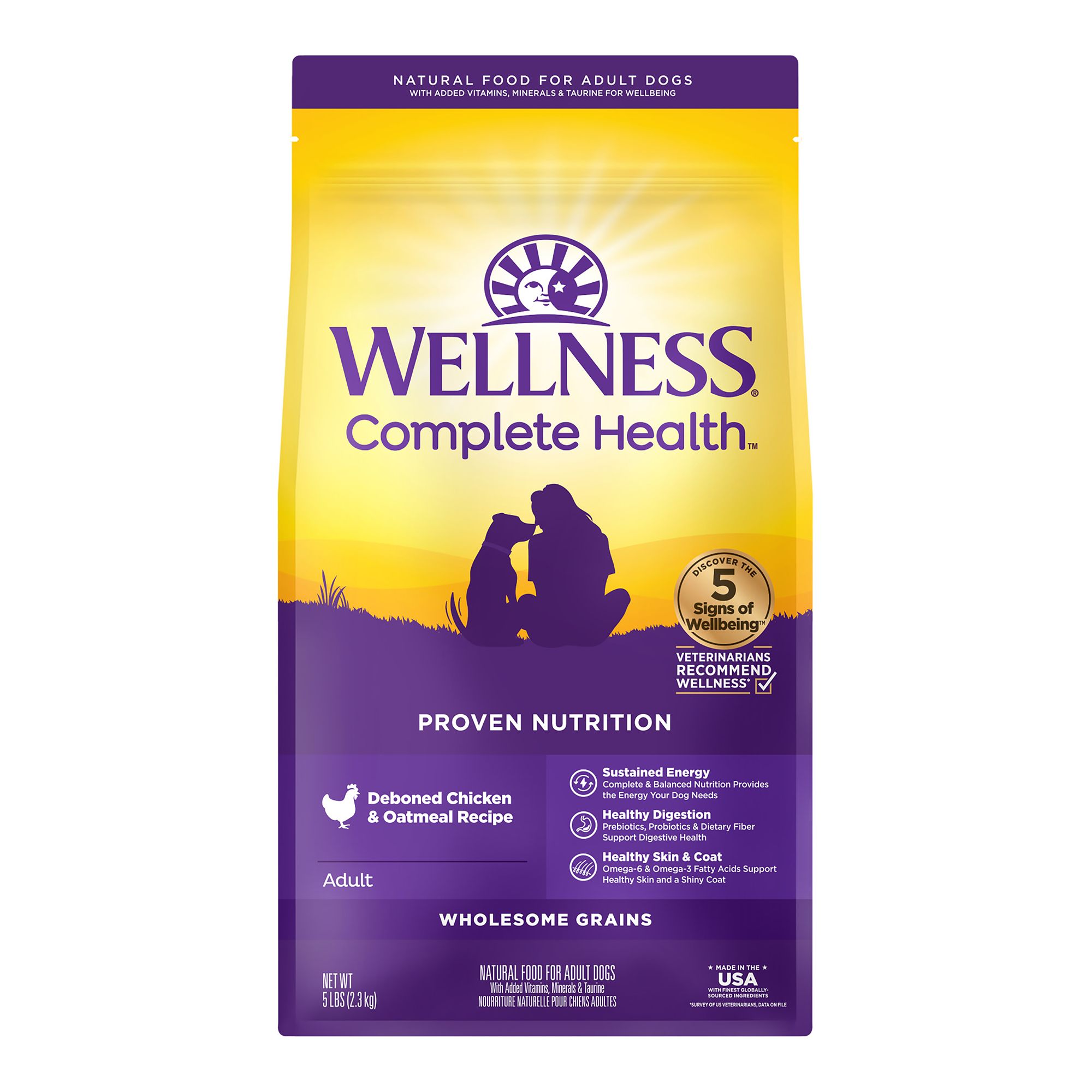 Wellness Large Breed Adult Dog Kibble - Teton Tails