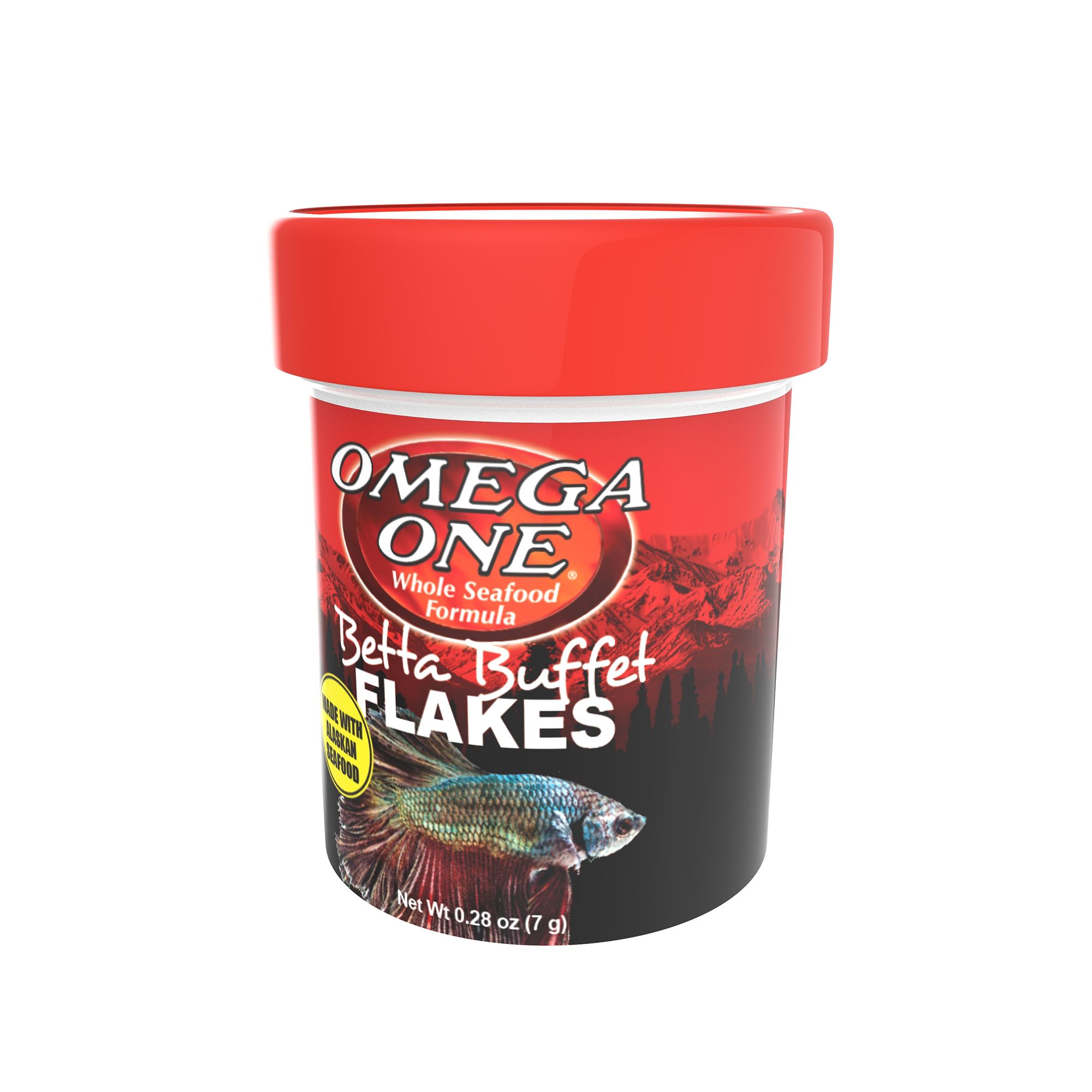 Omega&trade; Betta Buffet Flakes Fish Food Complete Diet - thumbnail 4