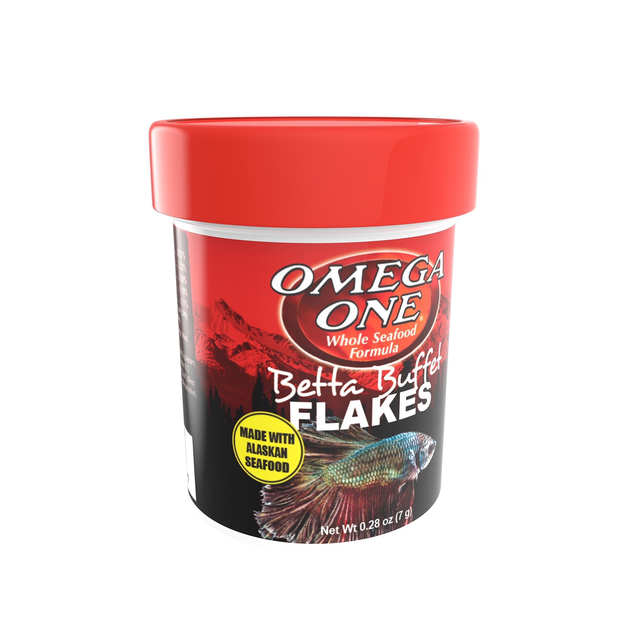 Omega&trade; Betta Buffet Flakes Fish Food Complete Diet - thumbnail 5