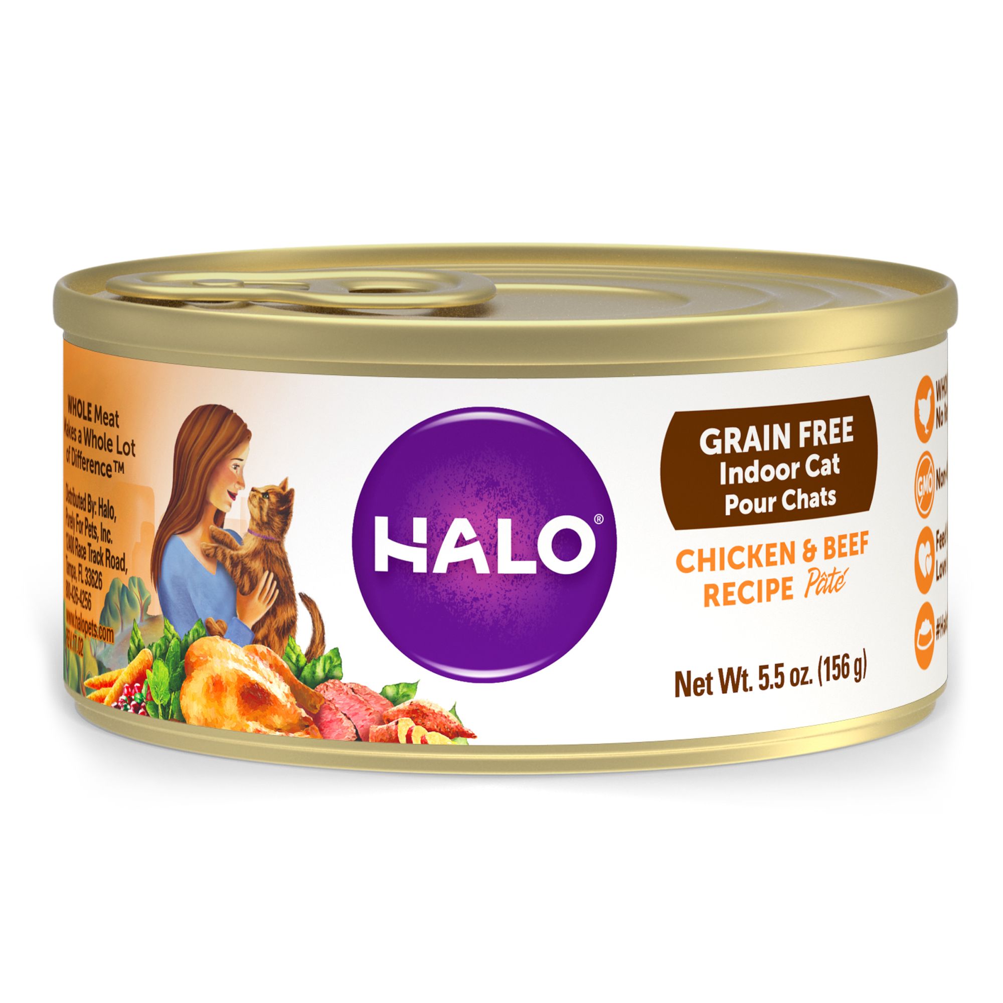 petsmart halo cat food