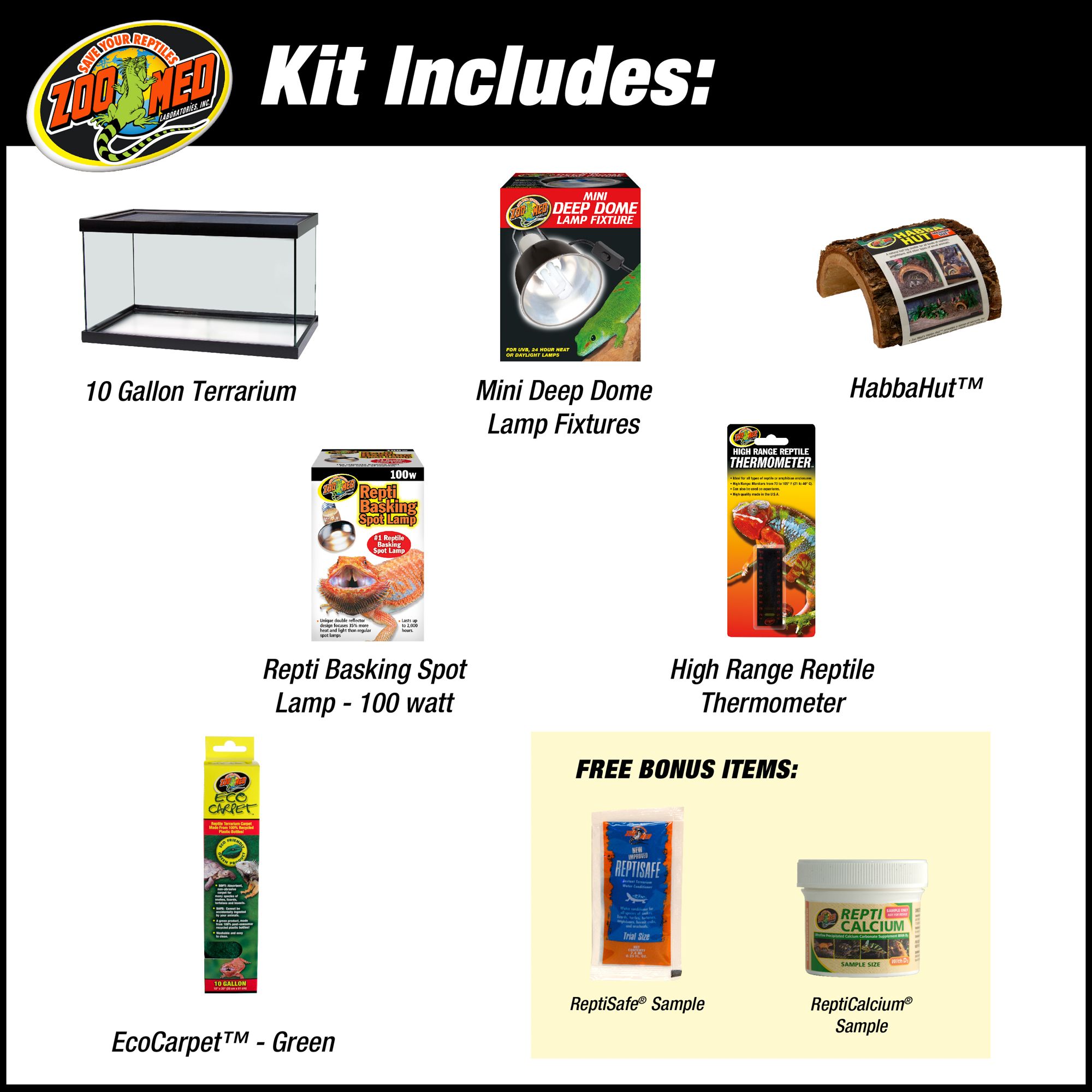 zoo med 10 gallon reptihabitat desert kit