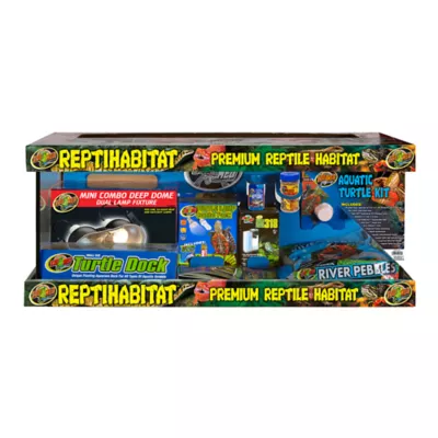 Product Zoo Med ReptiHabitat Aquatic Turtle Kit, 20 Gallon